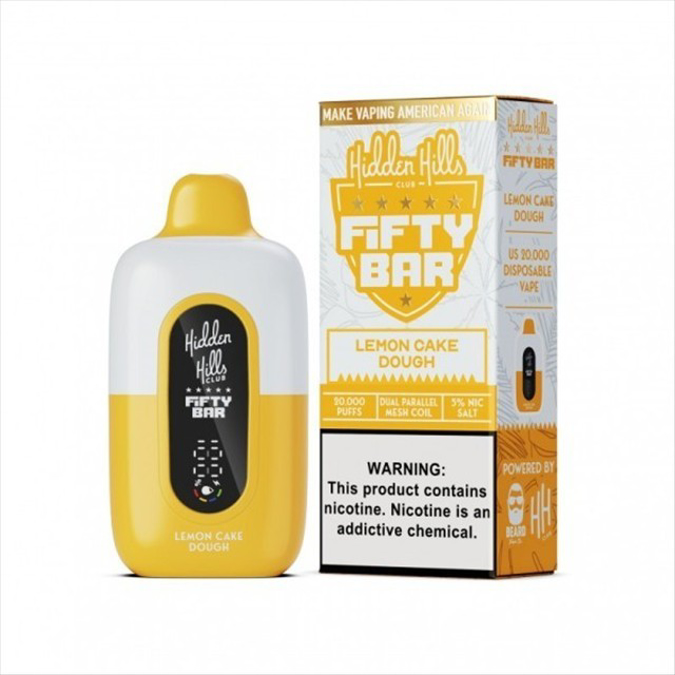 Picture of FIFTY BAR 20K HIDDEN HILLS - LEMON CAKE DOUGH