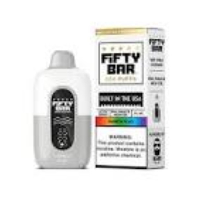 Picture of FIFTY BAR 20K WHITE EDITION - STRAWBERRY LEMON GRAPE