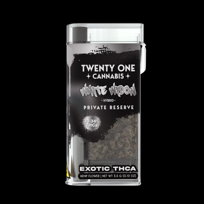 Picture of TWENTY ONE CANNABIS ONE HITTER 3.5G EXOTIC THCA WHITE WIDOW