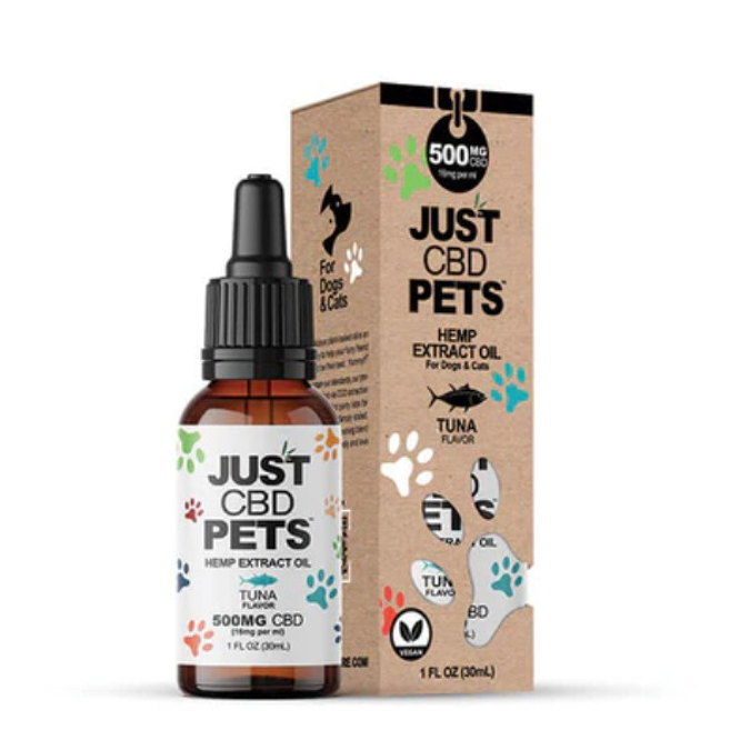 Picture of JUST CBD PETS HEMP EXTRACT OIL TUNA FLAVOR 250MG