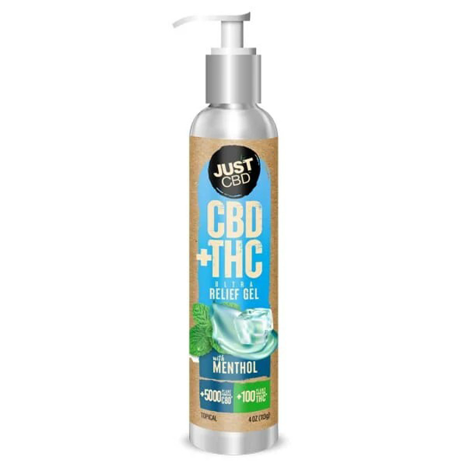 Picture of JUST CBD 5000MG CBD + THC ULTRA RELIEF GEL