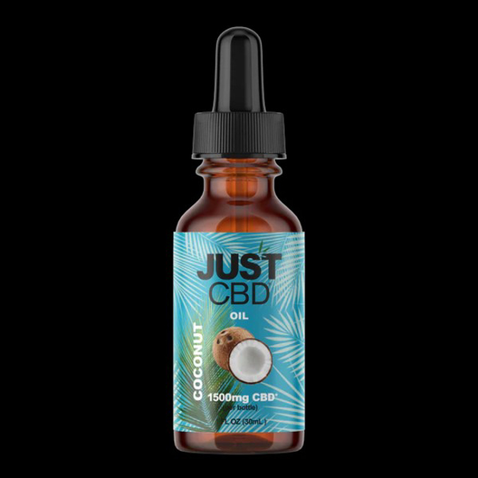 Picture of JUST CBD NIGHT TIME CBD OIL 1500MG COCONUT