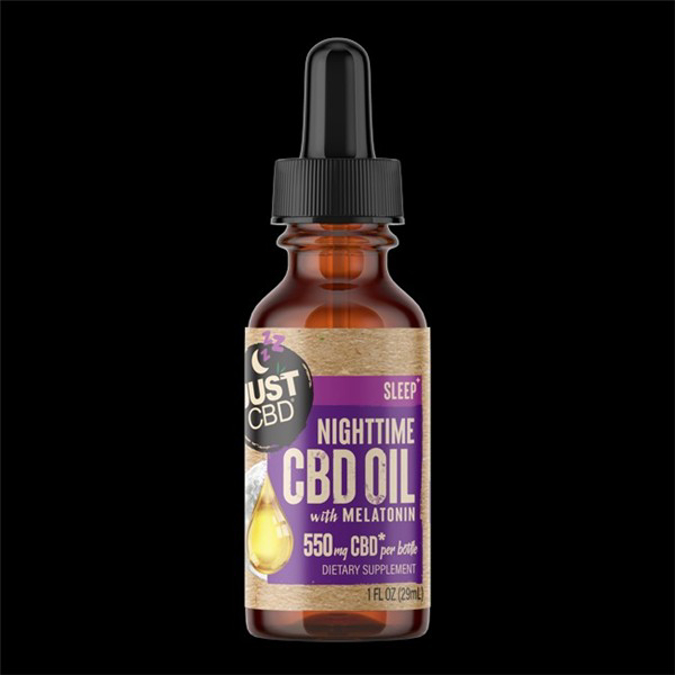 Picture of JUST CBD NIGHT TIME CBD OIL 550MG COCONUT