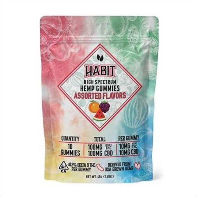 Picture of HABIT D9 GUMMIES HIGH SPECTRUM ASSORTED