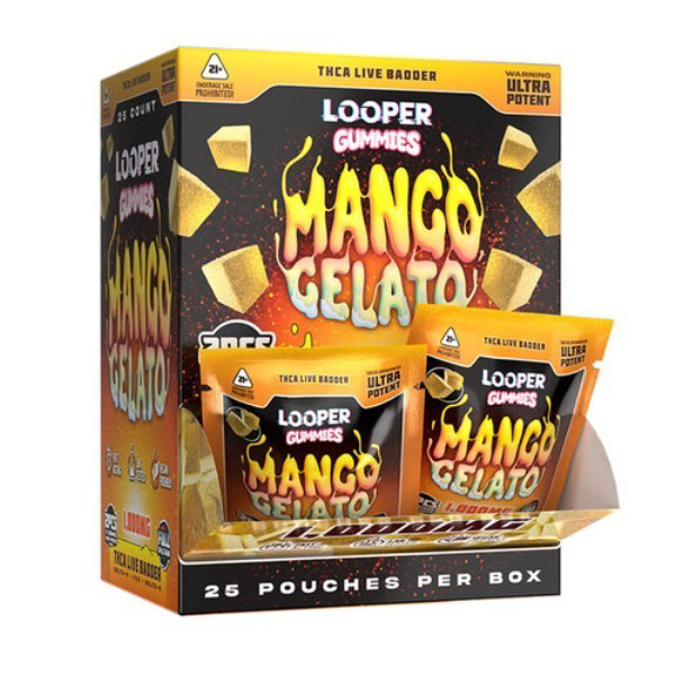 Picture of LOOPER GUMMIES 1000MG 2CT MANGO GELATO