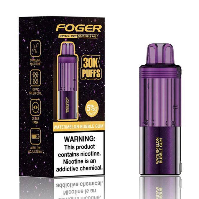 Picture of FOGER POD 30K WATERMELON BUBBLE GUM