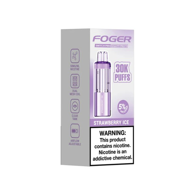 Picture of FOGER POD 30K STRAWBERRY ICE