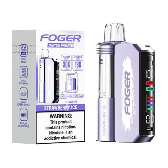 Picture of FOGER 30K SWITCH PRO KIT STRAWBERRY ICE