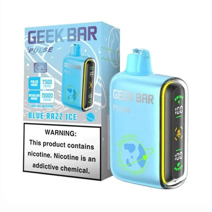 Picture of GEEK BAR 15K PULSE BLUE RAZZ ICE