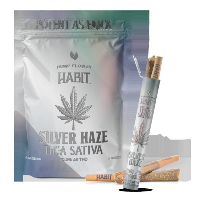 Picture of HABIT PRE ROLLS 0.75G 20CT SILVER HAZE