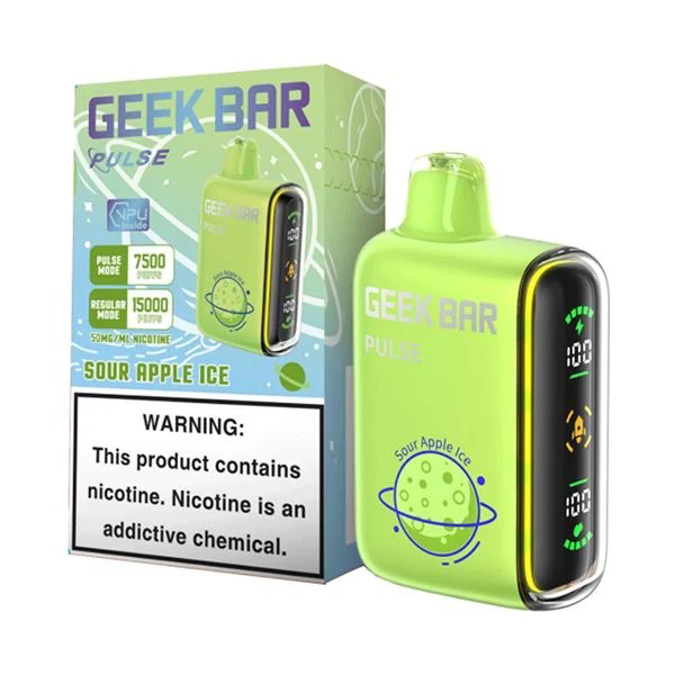 Picture of GEEK BAR 15K PULSE SOUR APPLE ICE