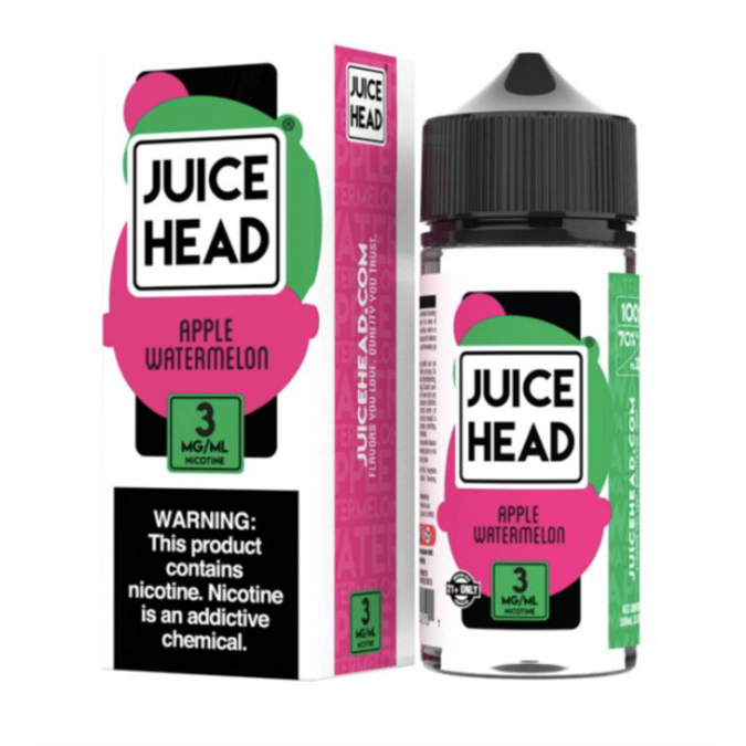 Picture of JUICE HEAD APPLE WATERMELON 3MG