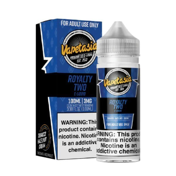 Picture of VAPETASIA 3MG 100ML - ROYALTY TWO