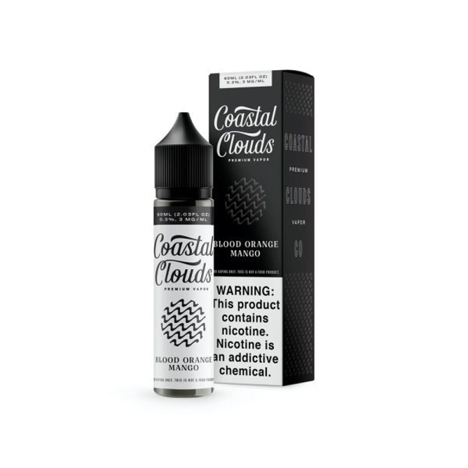 Picture of COASTAL CLOUDS 3MG 60ML - BLOOD ORANGE PEACH