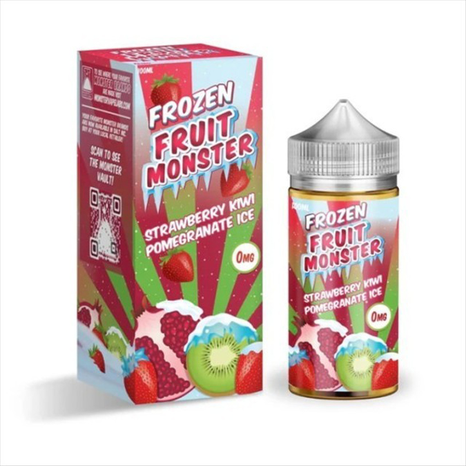 Picture of FROZEN  FRUIT MONSTER 3MG 100ML - STRAW KIWI POMEGRANATE ICE