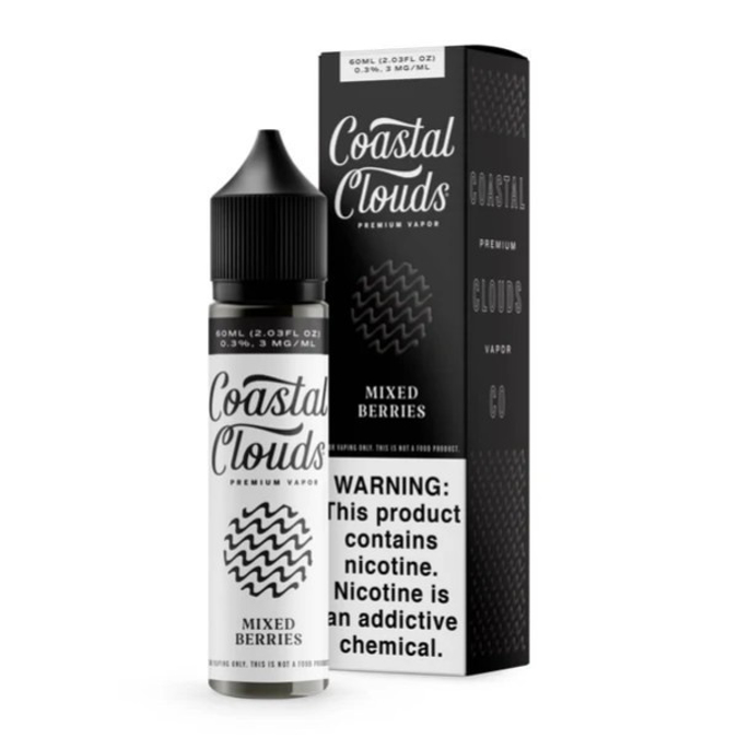 Picture of COASTAL CLOUDS 3MG 60ML - MIXED BERRIES