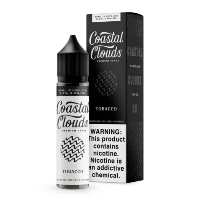 Picture of COASTAL CLOUDS E LIQUID 60ML TOBACCO   3MG
