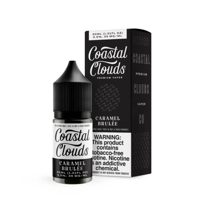 Picture of COASTAL CLOUDS 50MG 30ML - CARAMEL BRULEE
