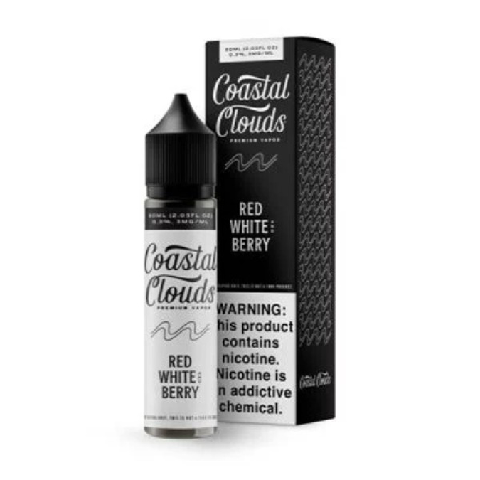 Picture of COASTAL CLOUDS SALTS 30ML RED WHITE BERRY 50MG