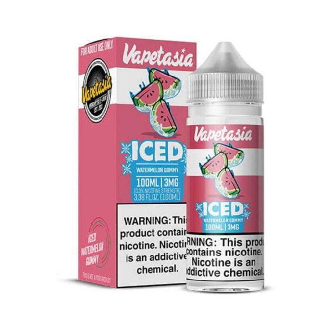 Picture of VAPETASIA KILLER SWEETS ICED WATERMELON GUMMY 100ML 6MG