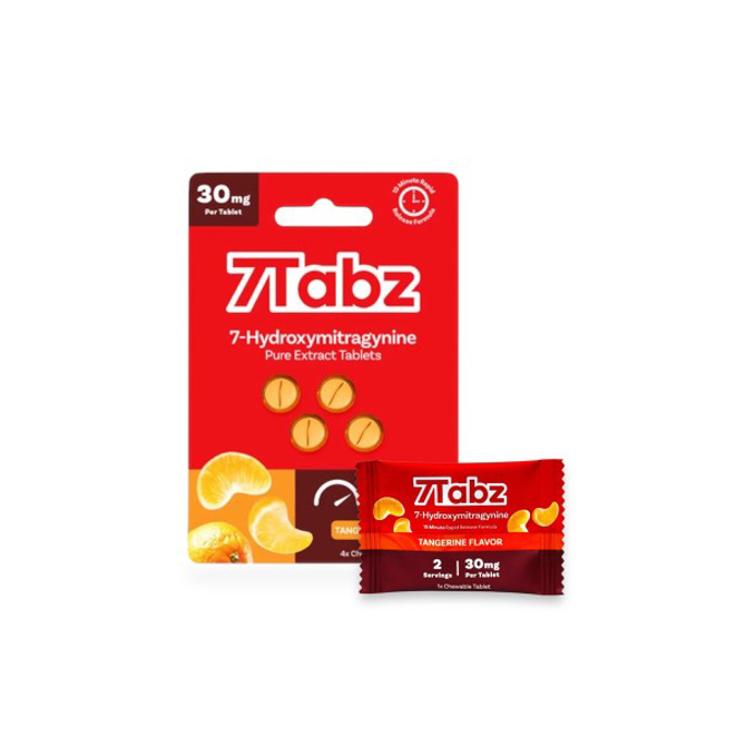 Picture of 7 TABZ 7 HYDROXY TANGERINE FLAVOR 30MG 4CT