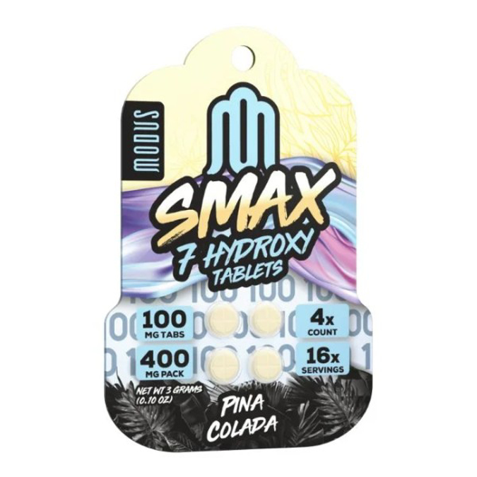 Picture of MODUS SMAX 7 HYDROXY 100MG TAB - PINA COLADA