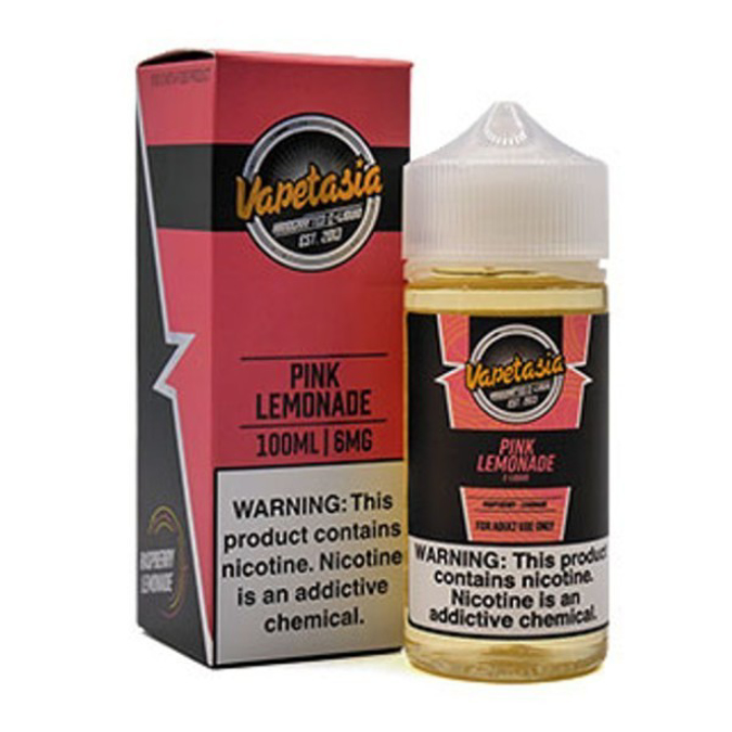 Picture of VAPETASIA 6MG 100ML - PINK LEMONADE