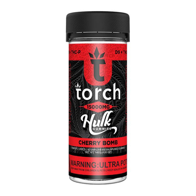 Picture of TORCH HULK GUMMIES 15000MG CHERRY BOMB
