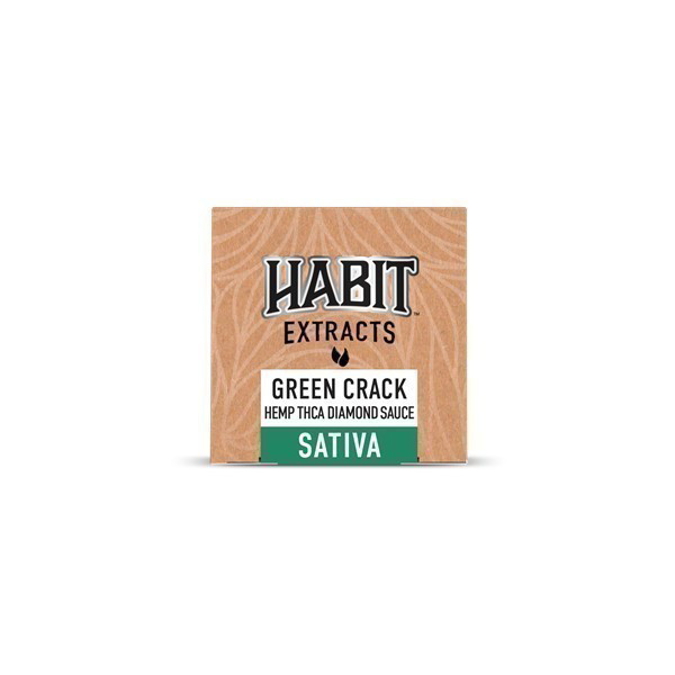 Picture of HABIT CONCENTRATE THCA DIAMOND SAUCE 1G - GREEN CRACK