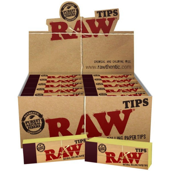 Picture of RAW ORIGINAL ROLL UP TIPS 50 BOX