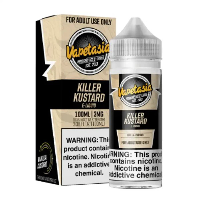Picture of VAPETASIA 100ML KILLER KUSTARD 6MG