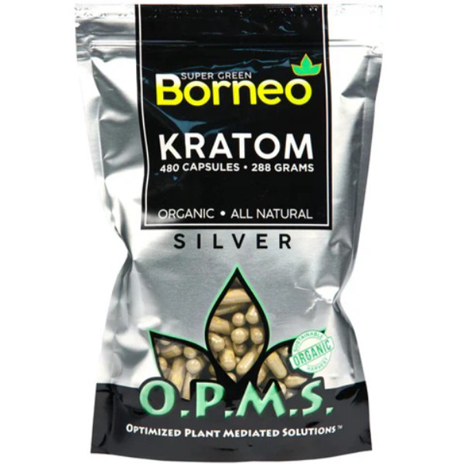 Picture of OPMS KRATOM 480CAP - SUPER GREEN BORNEO