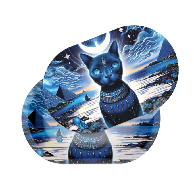 Picture of ROLL N GO MINI MAGNETIC LID & TRAY - FELINE PHARAOH