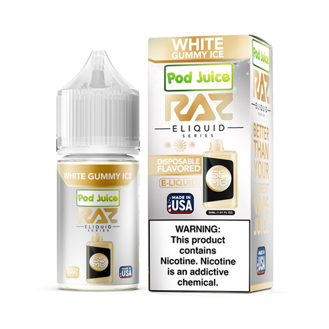 Picture of RAZ 30ML 55MG - WHITE GUMMY ICE