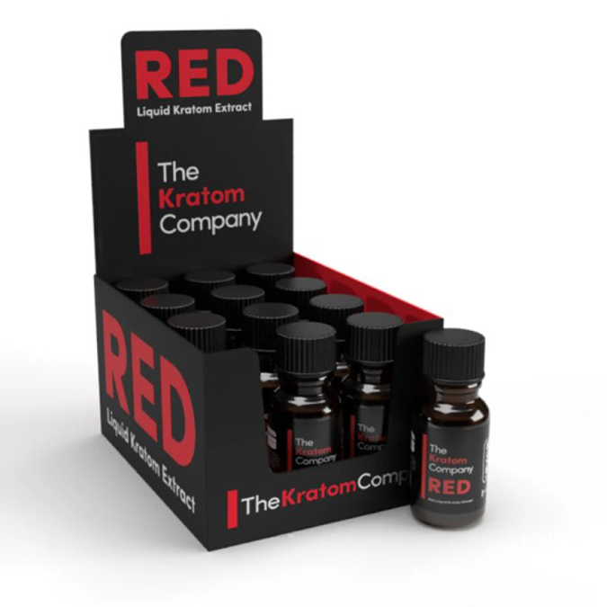 Picture of RED SHOTS 15ML THE KRATOM COMPANY