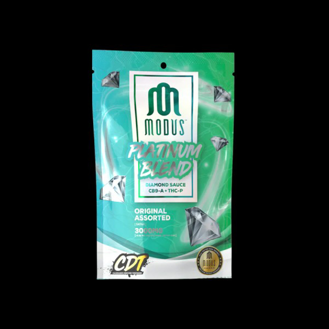 Picture of MODUS PLATNIUM BLEND GUMMIES 3000MG ORIGINAL ASSORTED