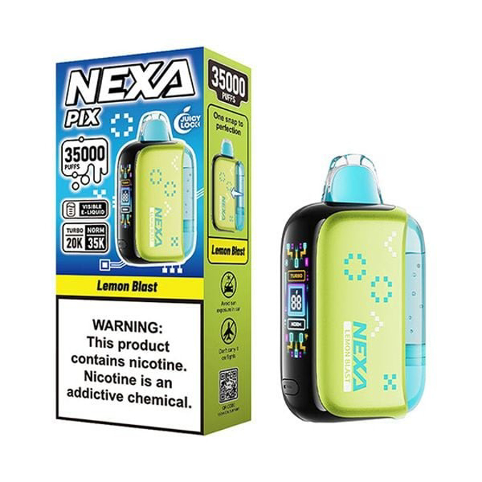 Picture of NEXA PIX 35K PUFF 5PK LEMON BLAST