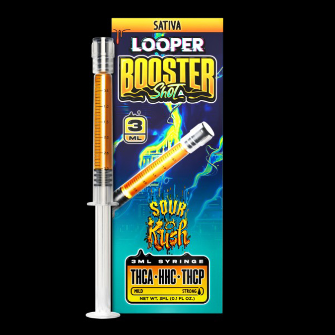 Picture of LOOPER BOOSTER SHOT 3ML 5CT - SOUR KUSH (SATIVA)