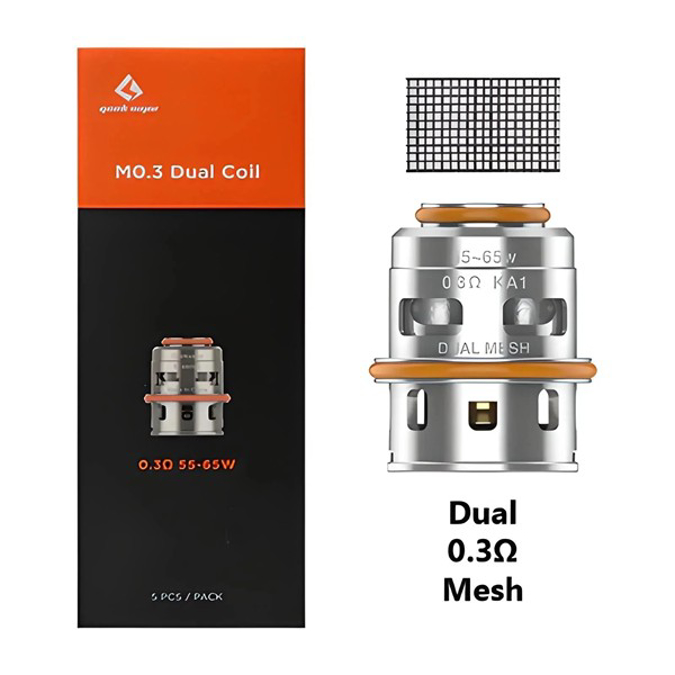 Picture of GEEK VAPE M 0.3 DUAL COIL 5PC 10BX