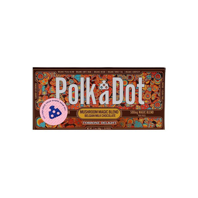 Picture of POLKADOT TORRONE DELIGHT CHOCOLATE