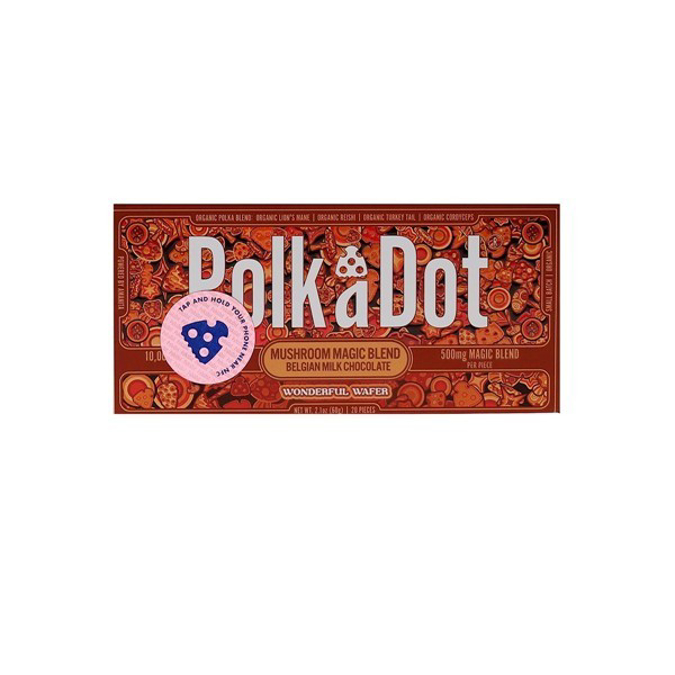 Picture of POLKADOT MUSHROOM CHOCOLATE 12000MG - WONDERFUL WAFER CHOCOLATE