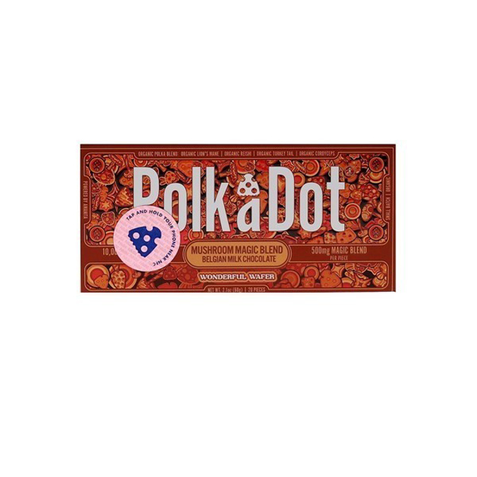 Picture of POLKADOT MUSHROOM CHOCOLATE 12000MG - WONDERFUL WAFER