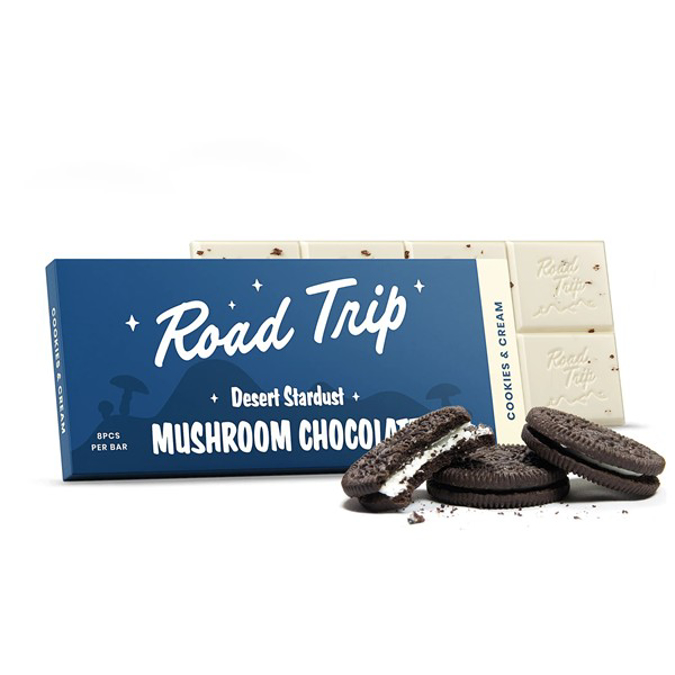 Picture of ROAD TRIP MUSHROOM CHOCOLATE COOKIES  CREAM