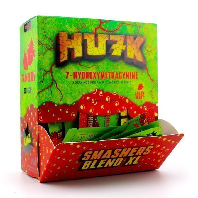 Picture of HU7K 7 HYDROXY 40MG 30CT - STRAWBERRY