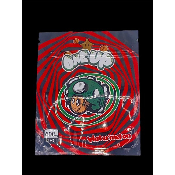 Picture of ONE UP AMANITA GUMMIES 10CT DISPLAY   WATERMELON SPLASH