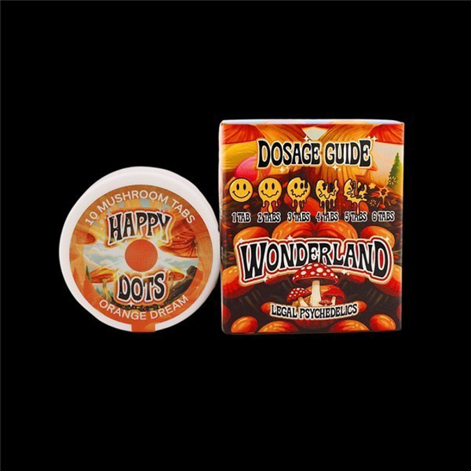 Picture of WONDERLAND HAPPYDOTS 10CT - ORANGE DREAM