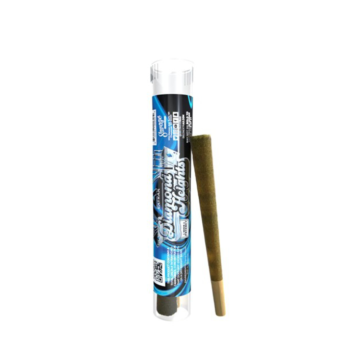 Picture of EXTRAX DELTA DIAMOND HEIGHTS CBD   DELTA 10 BLUE DREAM 2CT 1.3GM PREROLLS