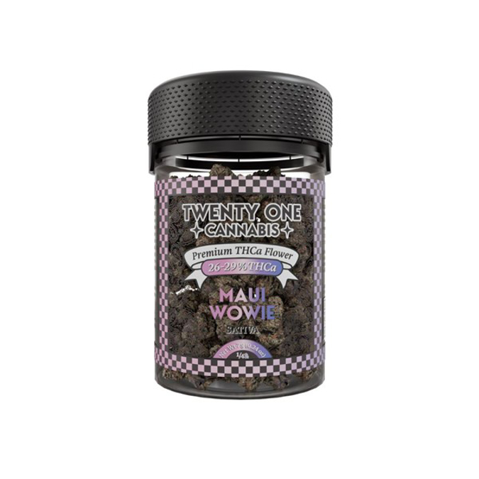 Picture of TWENTY ONE CANNABIS THCA SATIVA MAUI WOWIE