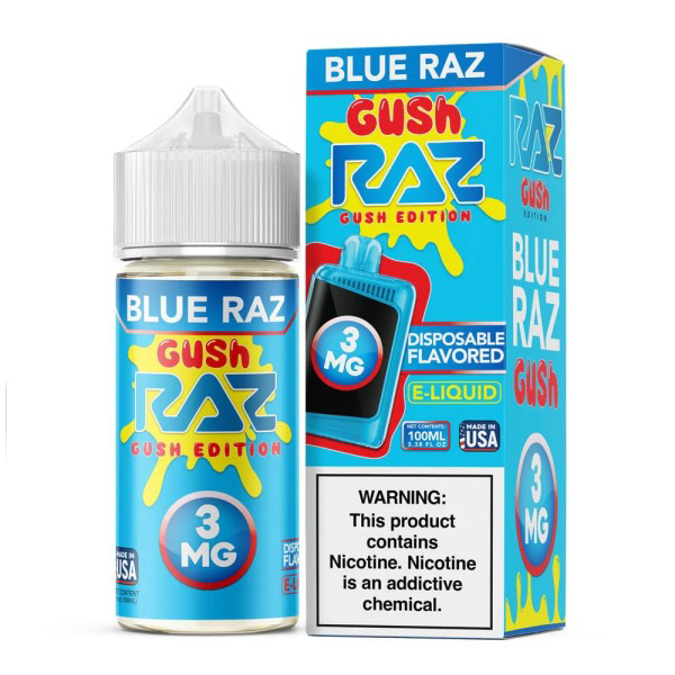 Picture of RAZ 100ML 3MG - BLUE RAZ GUSH