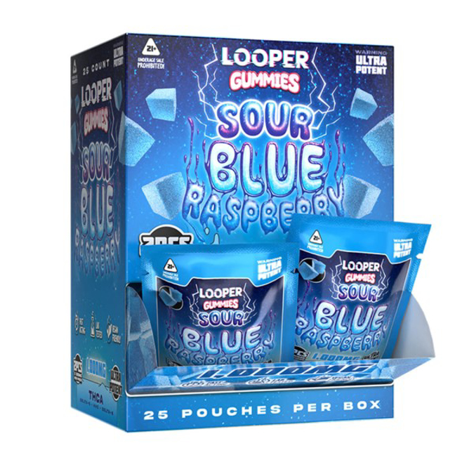 Picture of LOOPER GUMMIES 1000MG 2CT BLUE RASPBERRY